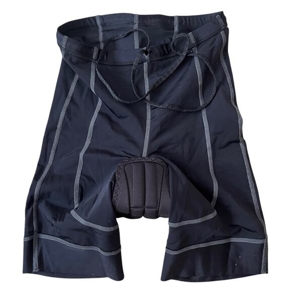 2 Pairs Nashbar Bike Shorts Mens XXL Black Padded Cycling Spring - Picture 4 of 6